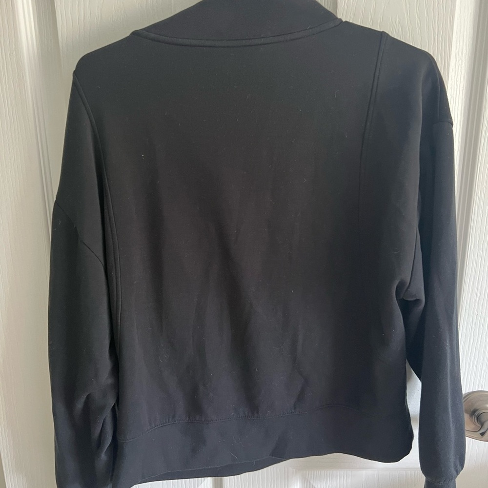 Lou & Grey women’s Black Half-Zip Sweater - Picture 3 of 3